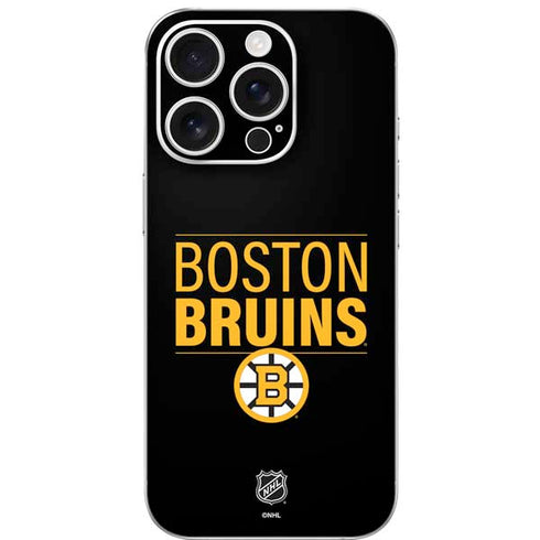 NHL Boston Bruins Lineup iPhone 16 Pro Skin